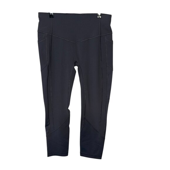 Lululemon All The Right Places Crop II 23" Size 10 Style W6AMYS Pocket Leggings - Picture 5 of 12